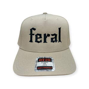 Feral Embroidery Hat - Otto Cap