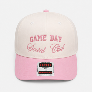 Game Day Social Club Embroidery Hat