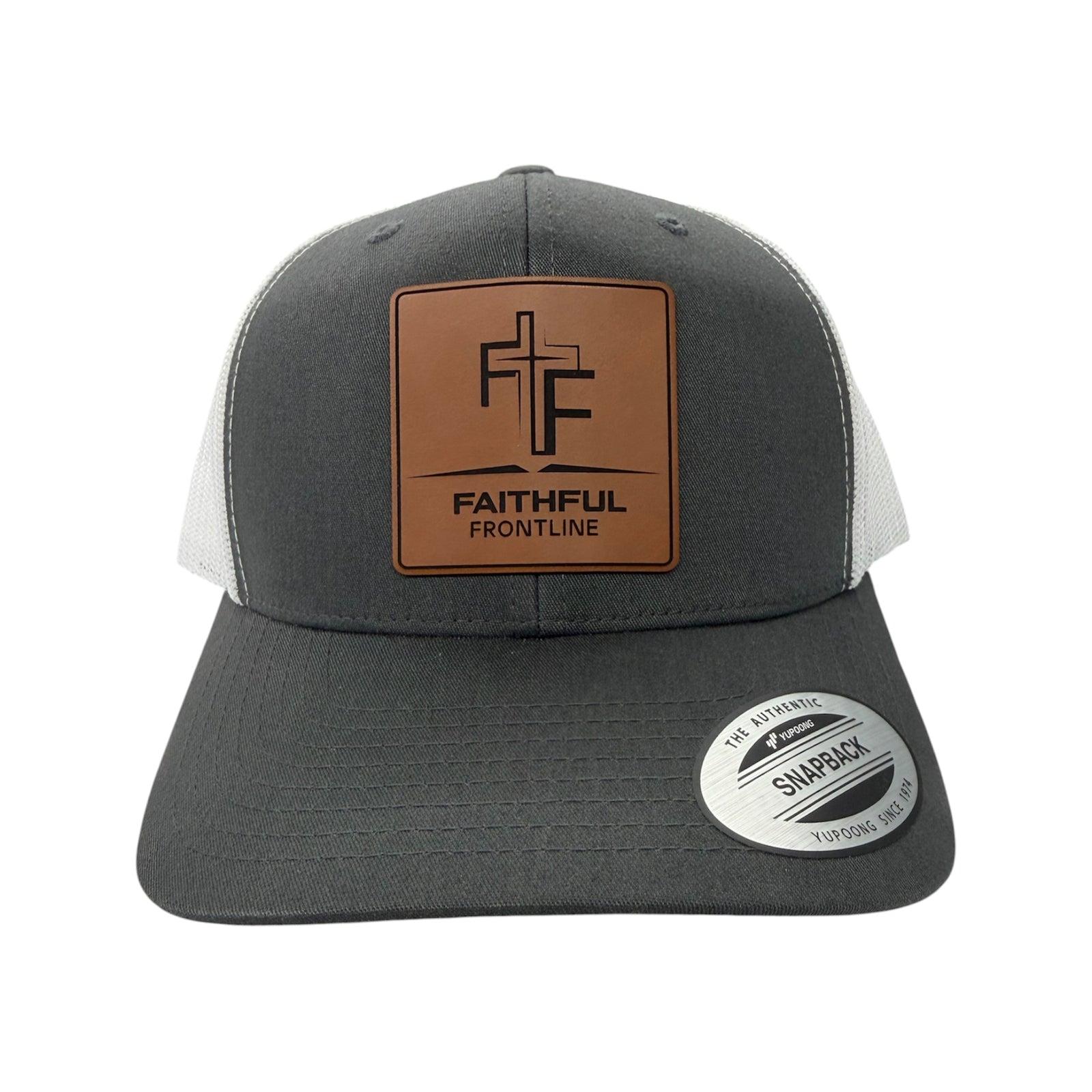 Faithful Frontline Mesh Trucker Hat