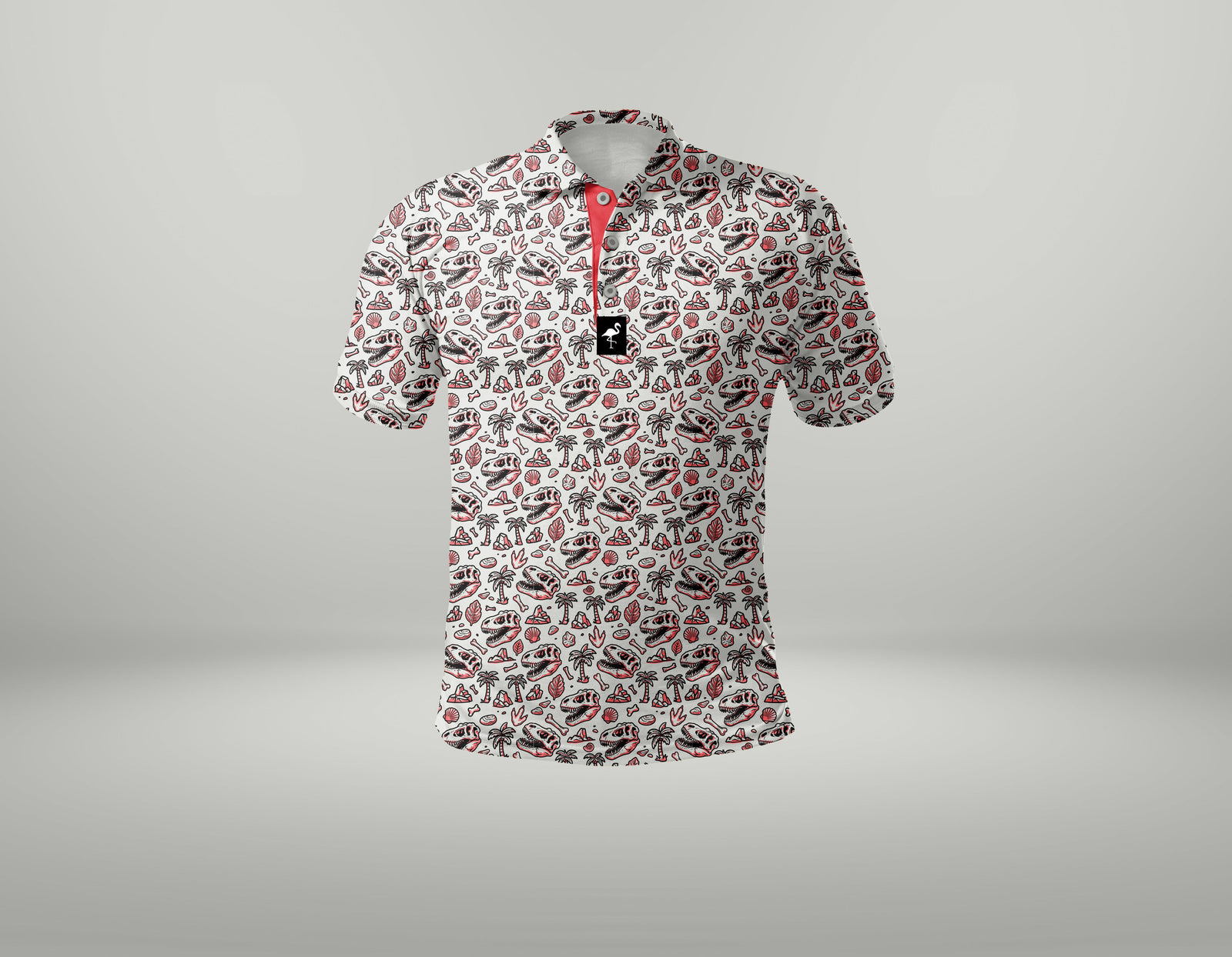 Youth Fossil Fairway Golf Polo | Performance Stretch Golf Shirt | Moisture-Wicking Athletic Polo