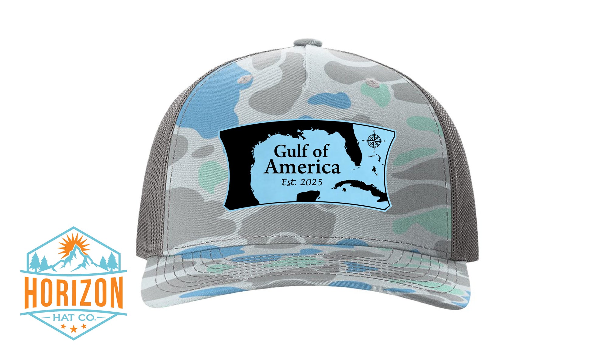 Gulf of America Patch Hat - Richardson 112