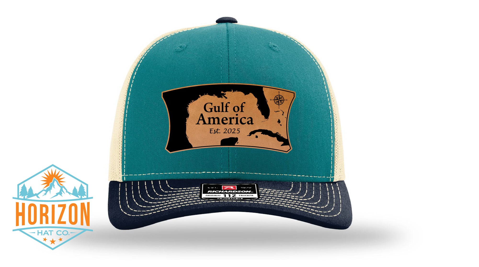 Gulf of America Patch Hat - Richardson 112