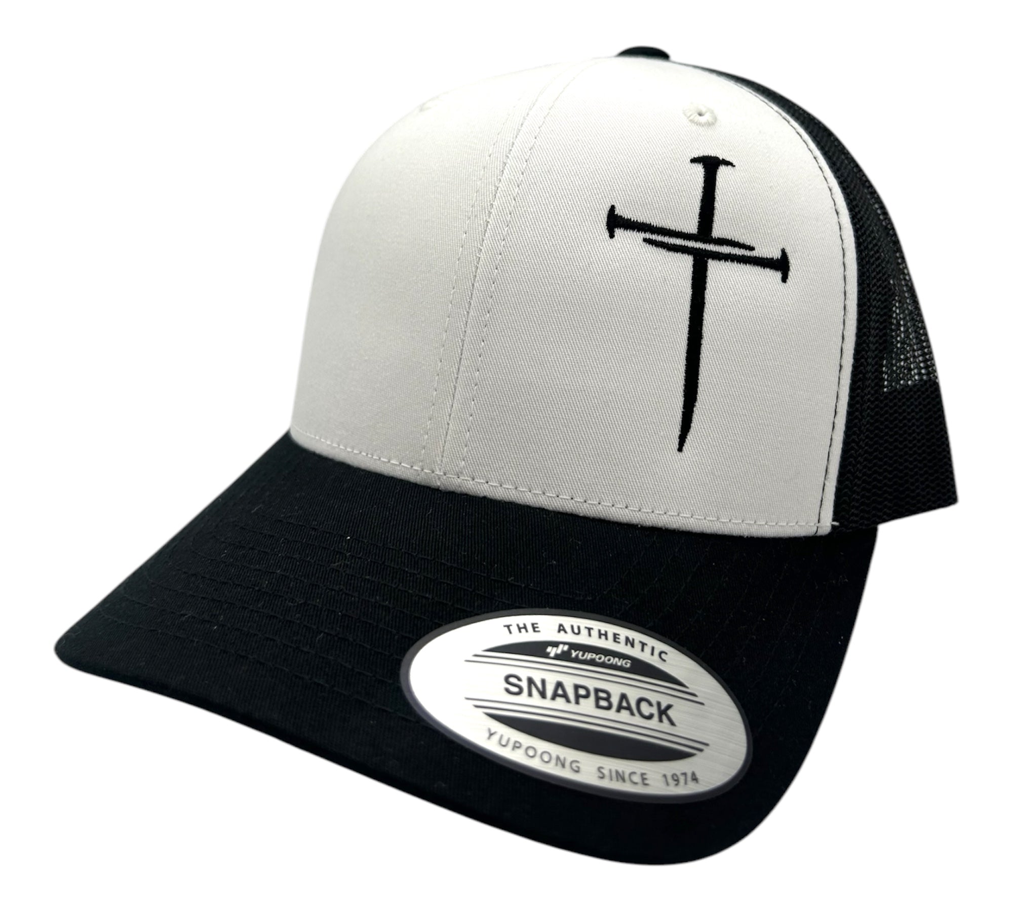 Nailed to the Cross Embroidery Hat - YP Classics 6606