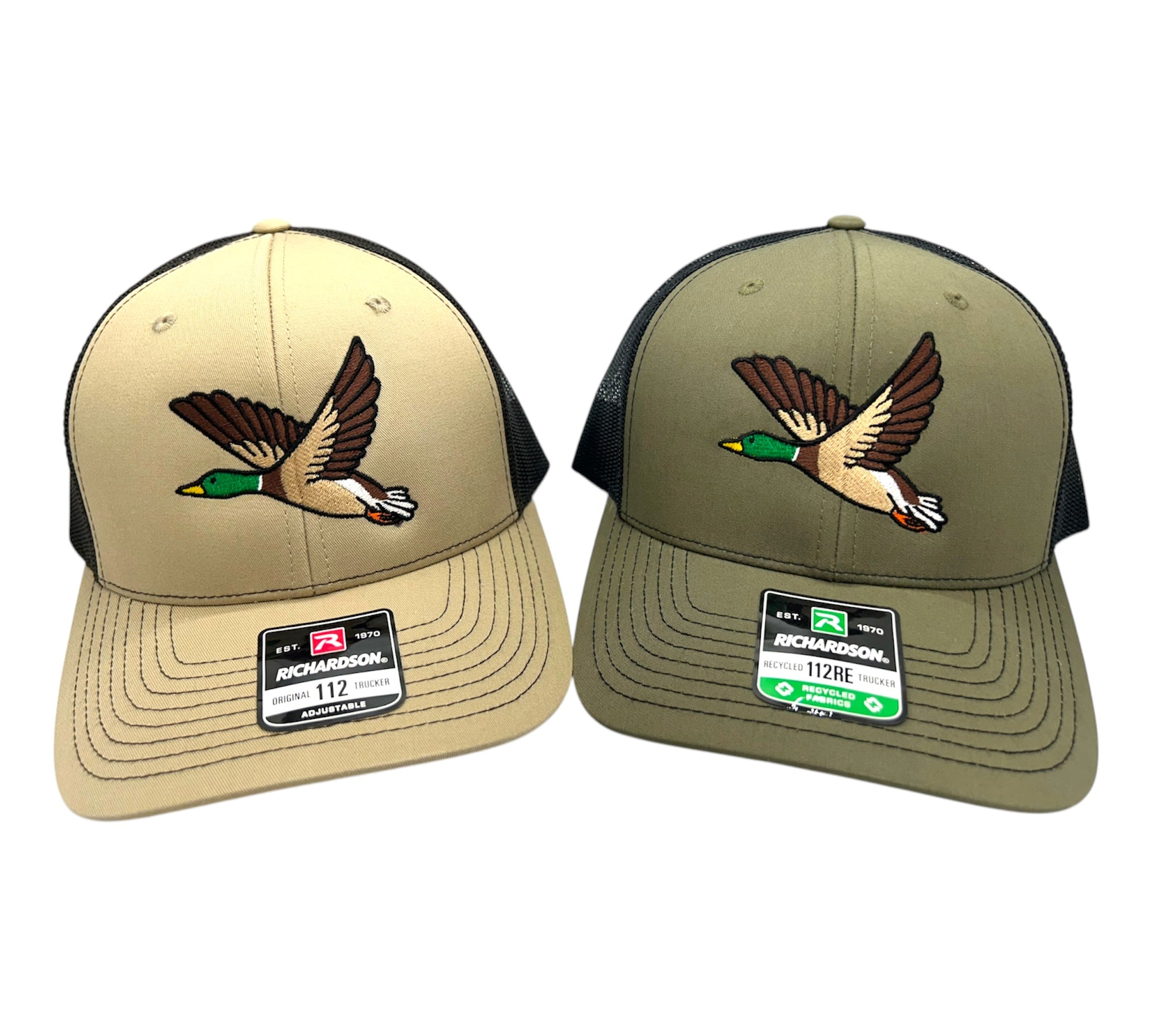 Flying Duck Embroidery Hat - Richardson 112