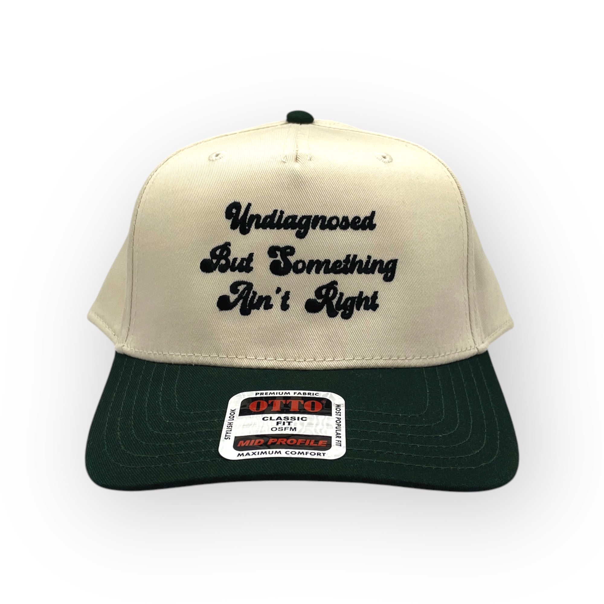 Something Ain't Right Embroidery Hat - Otto Cap