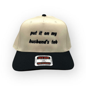 Put it on My Husband's Tab Embroidery Hat - Otto Cap