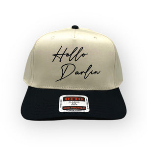 Hello Darlin' Embroidery Hat - Otto Cap