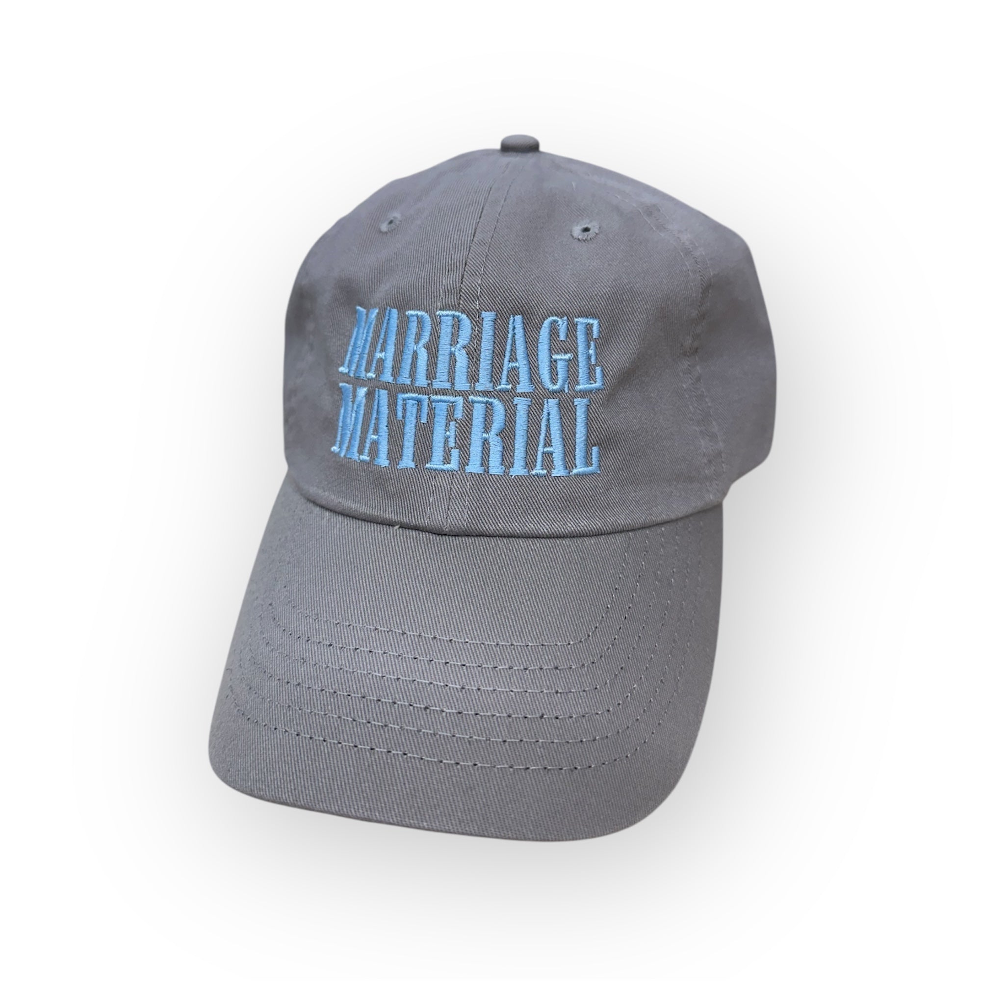 Marriage Material Embroidery Hat - Dad Hat