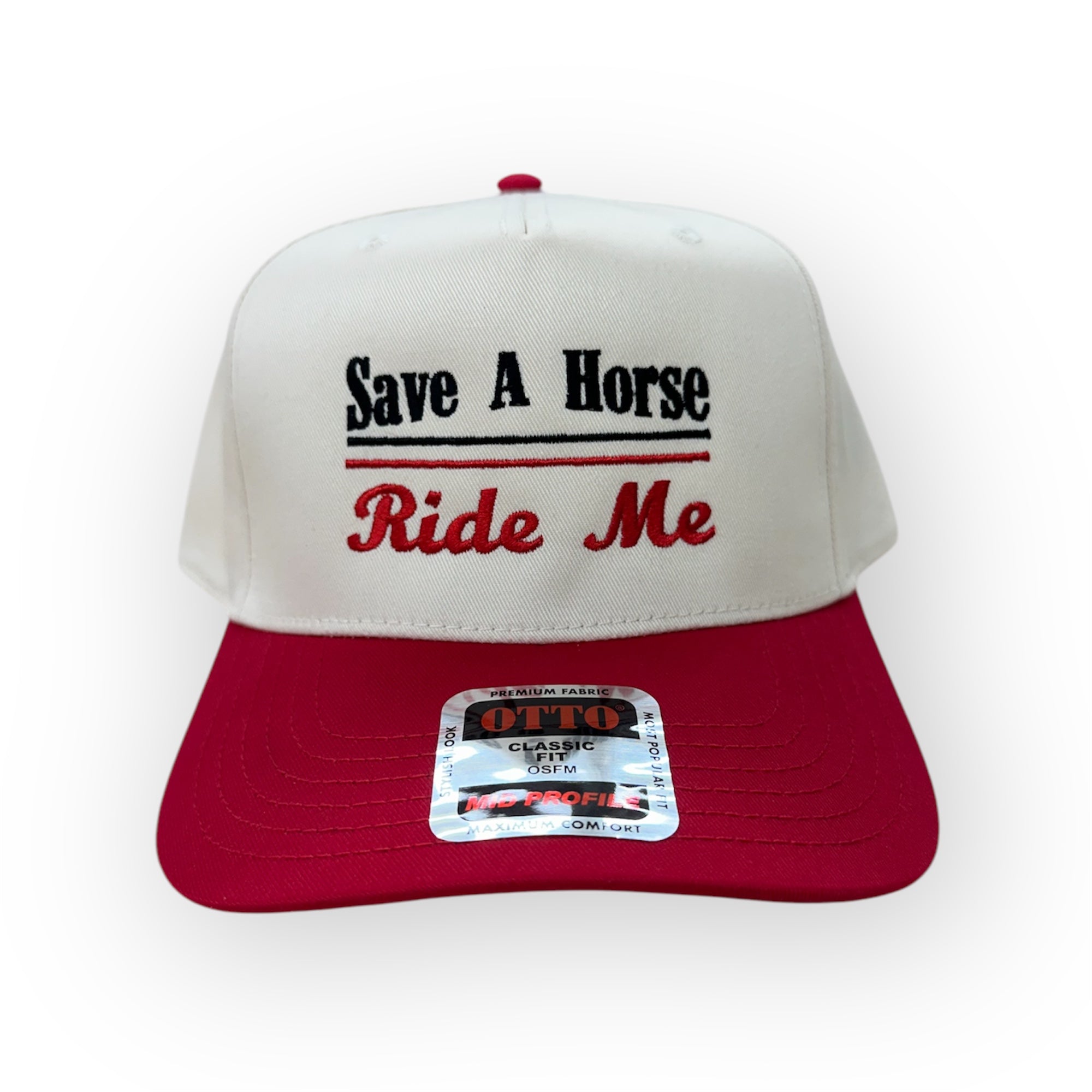 Save a Horse, Ride Me Embroidery Hat - Different Styles