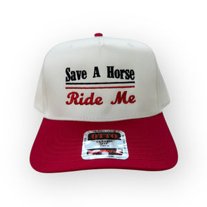 Save a Horse, Ride Me Embroidery Hat - Different Styles