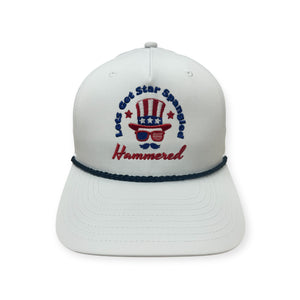 Star Spangled Hammered Embroidery Hat - Different Styles