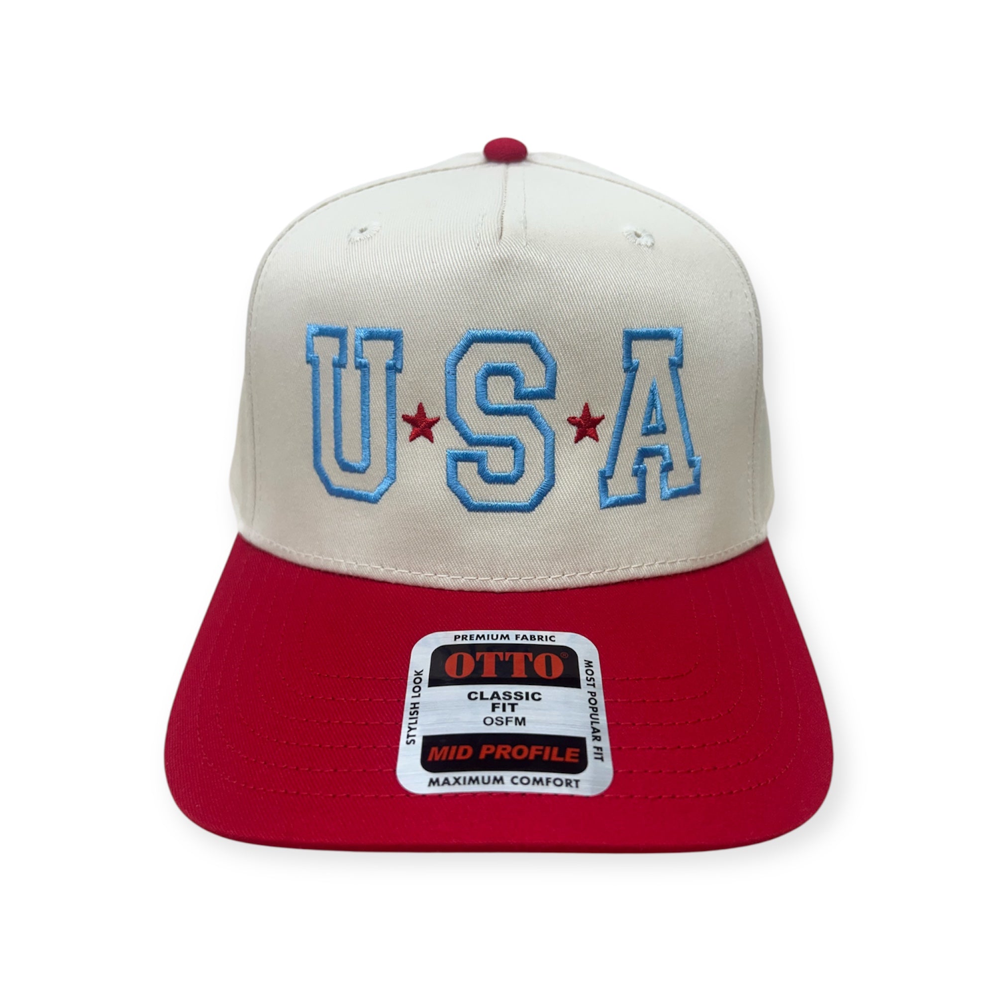 USA Embroidery Hat - Otto Cap