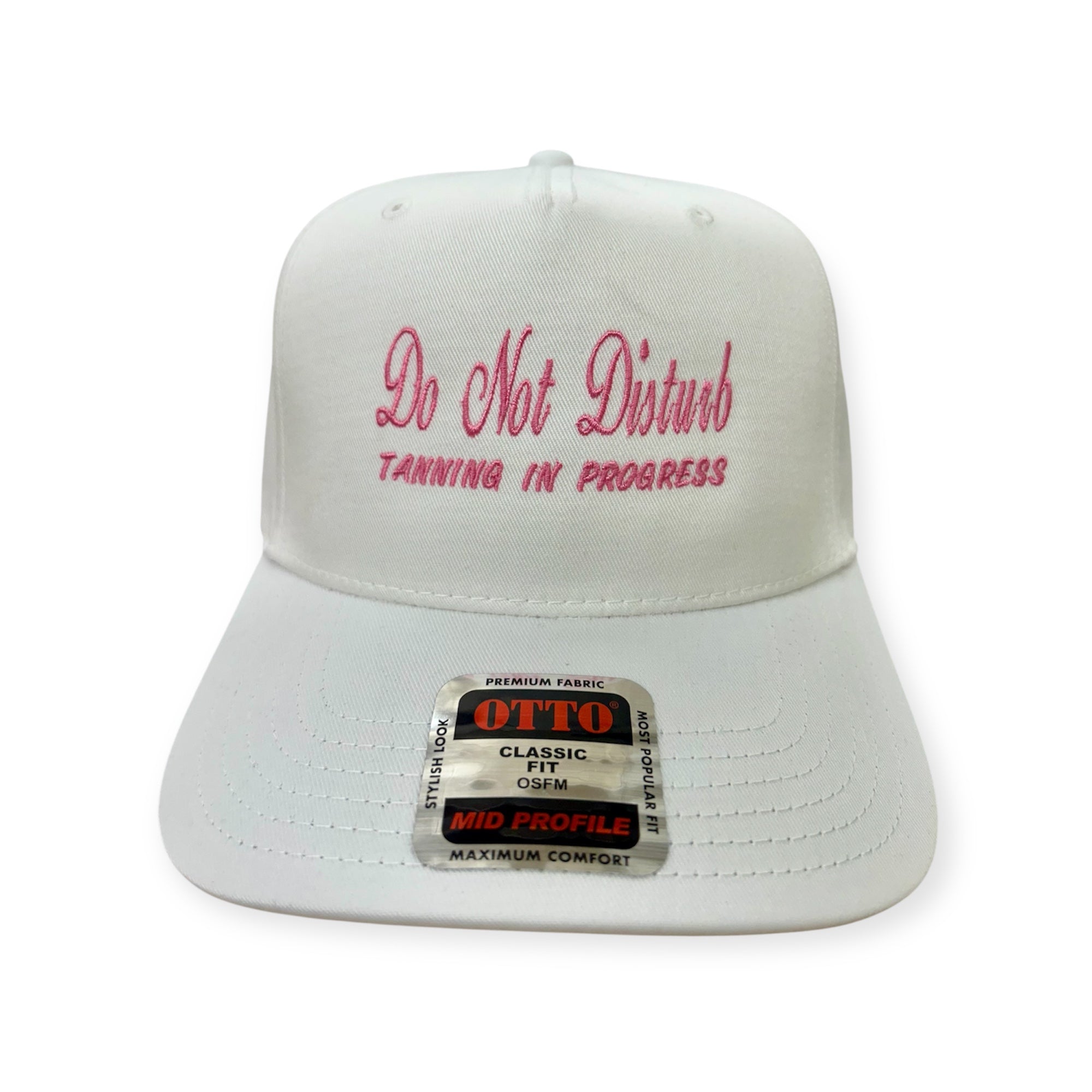 Do Not Disturb, Tanning in Progress Embroidery Hat - Different Styles