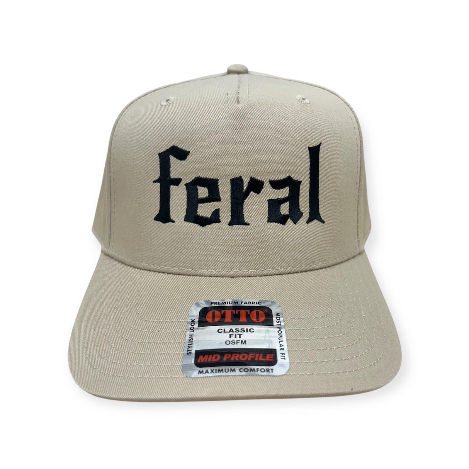 Feral Embroidery Hat - Otto Cap
