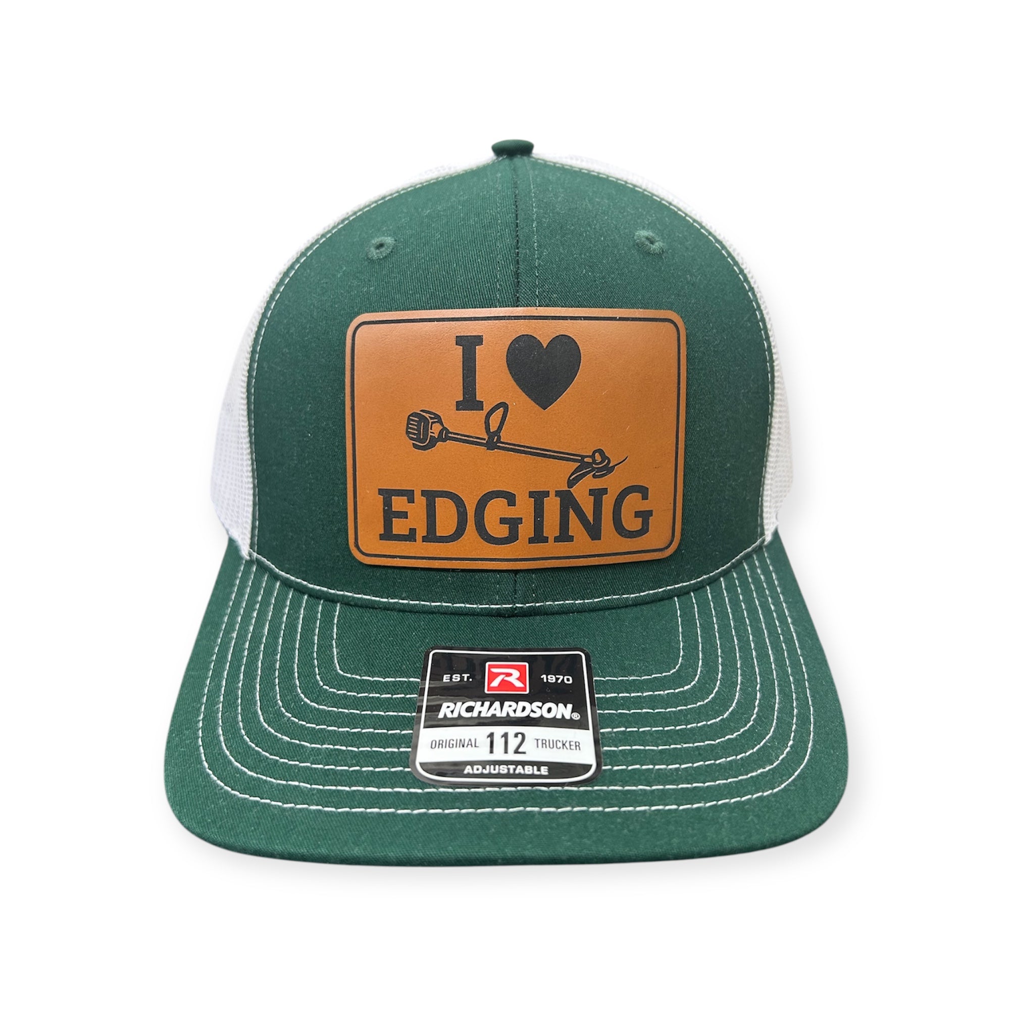 I Love Edging Patch Hat - Richardson 112 Trucker Hat