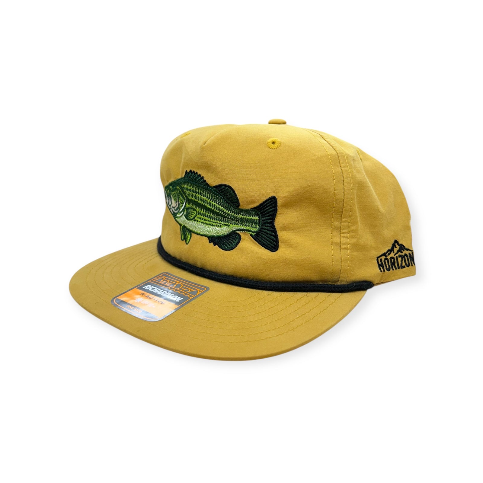 Largemouth Bass Hat - Richardson 256 Rope Snapback
