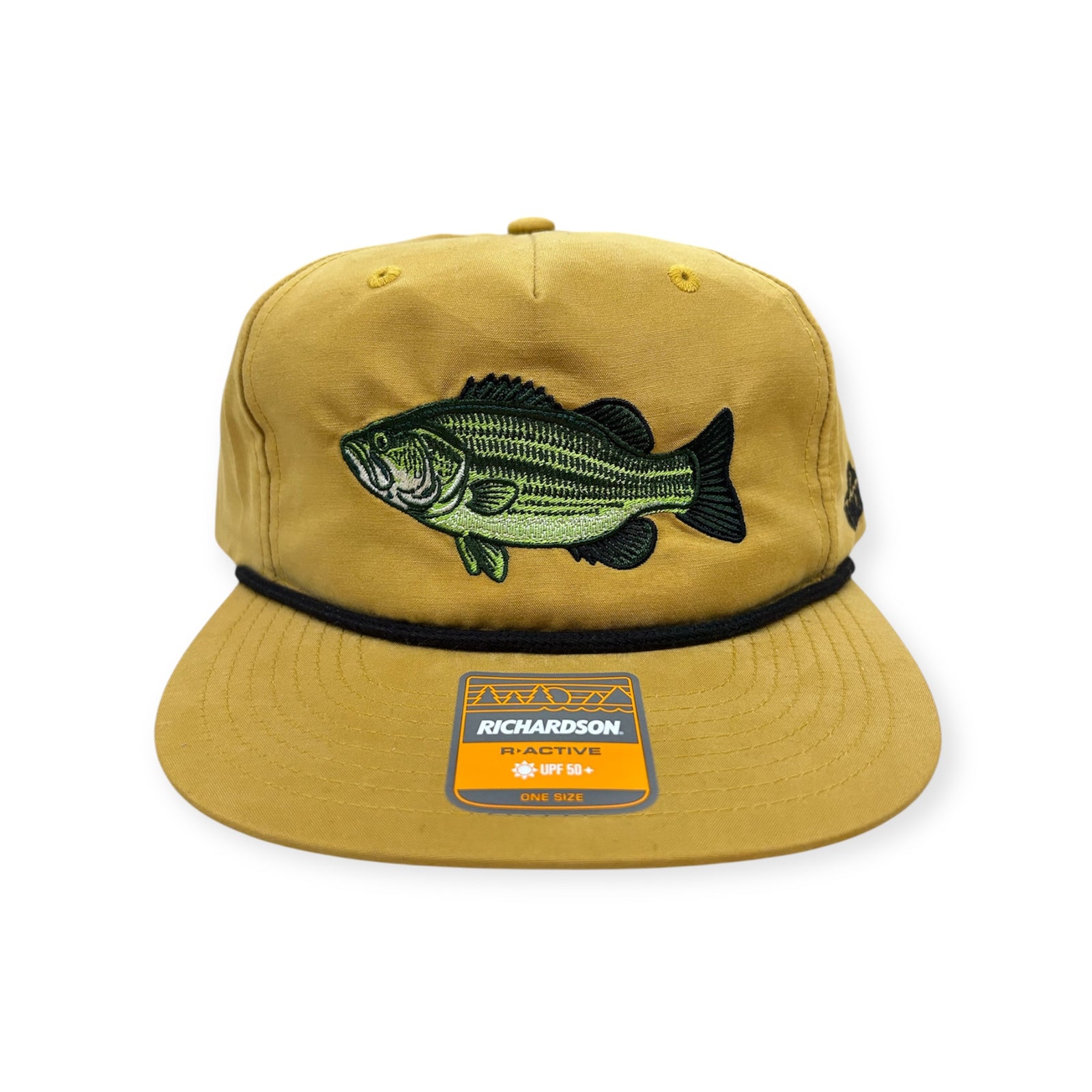 Largemouth Bass Hat - Richardson 256 Rope Snapback