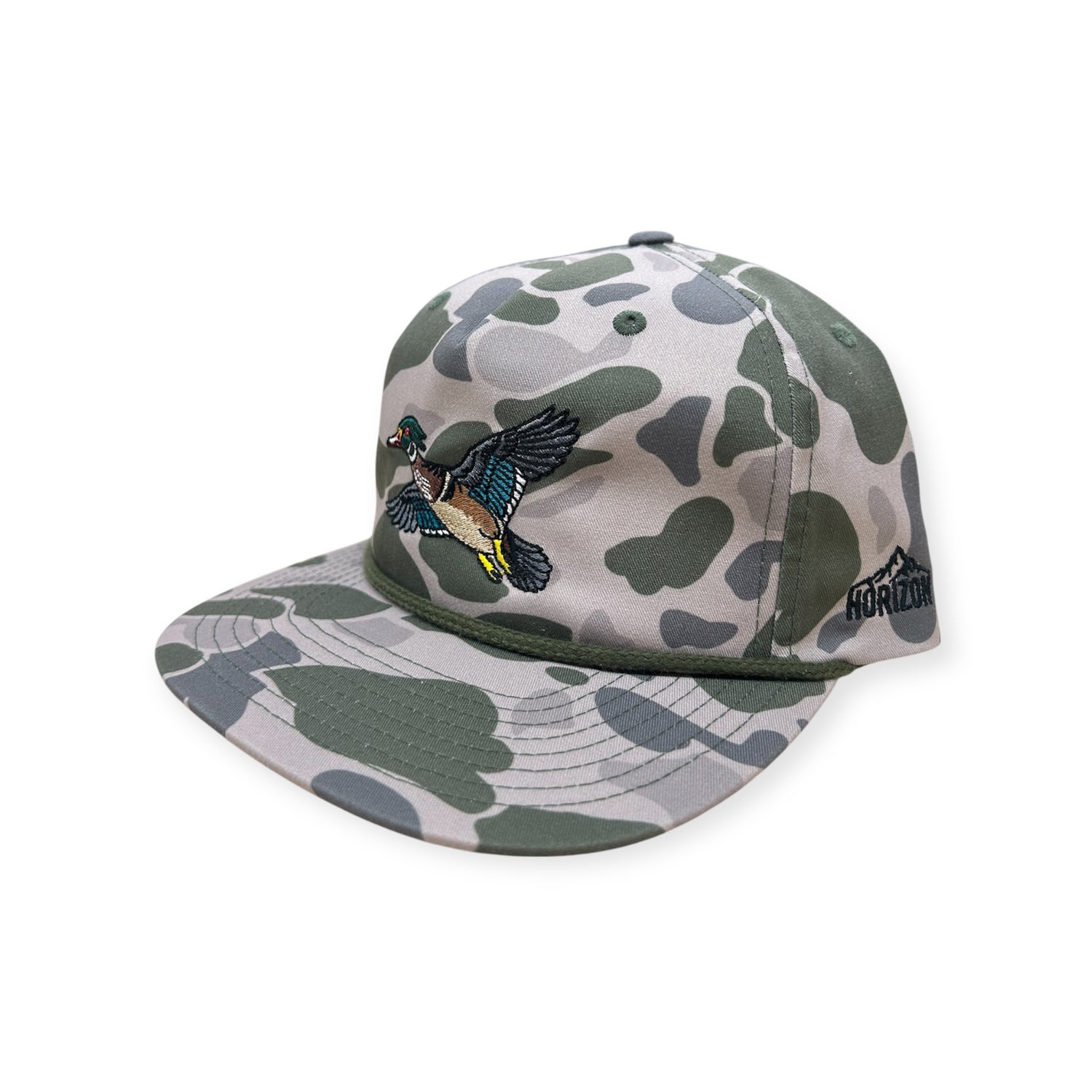 Wood Duck Hat - Vintage Rope Snapback