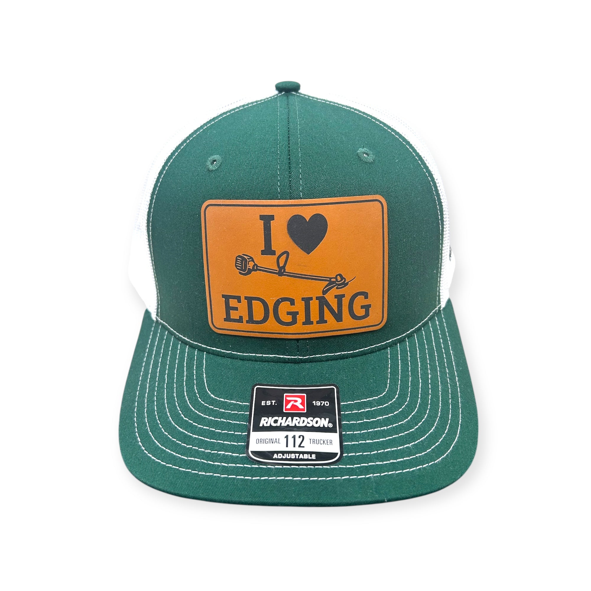 I Love Edging Patch Hat - Richardson 112 Trucker Hat