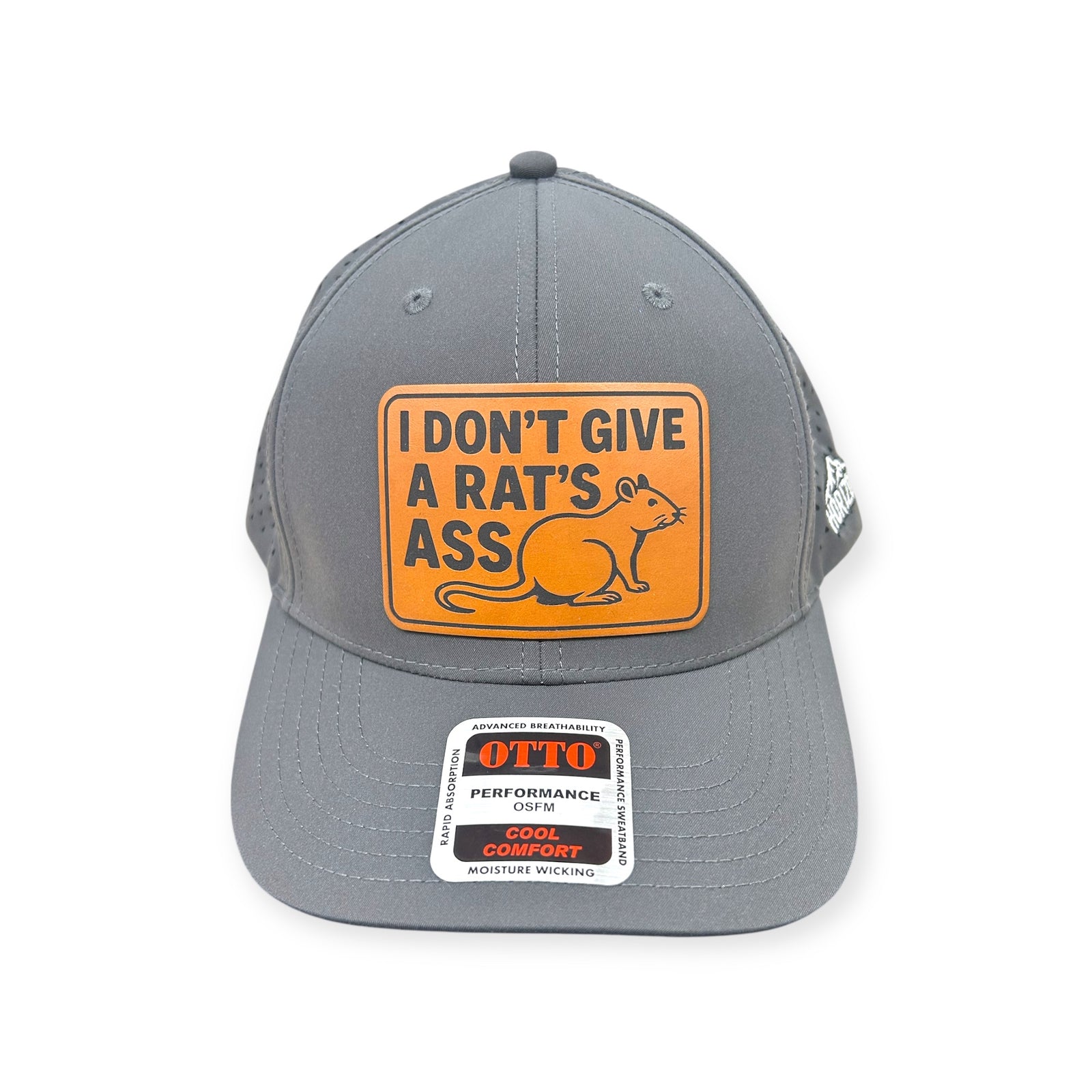 I Don't Give A Rats Ass Patch Hat - Otto Performance Hat