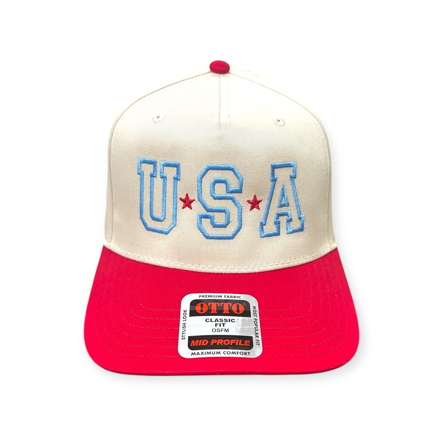 USA Embroidery Hat - Otto Cap