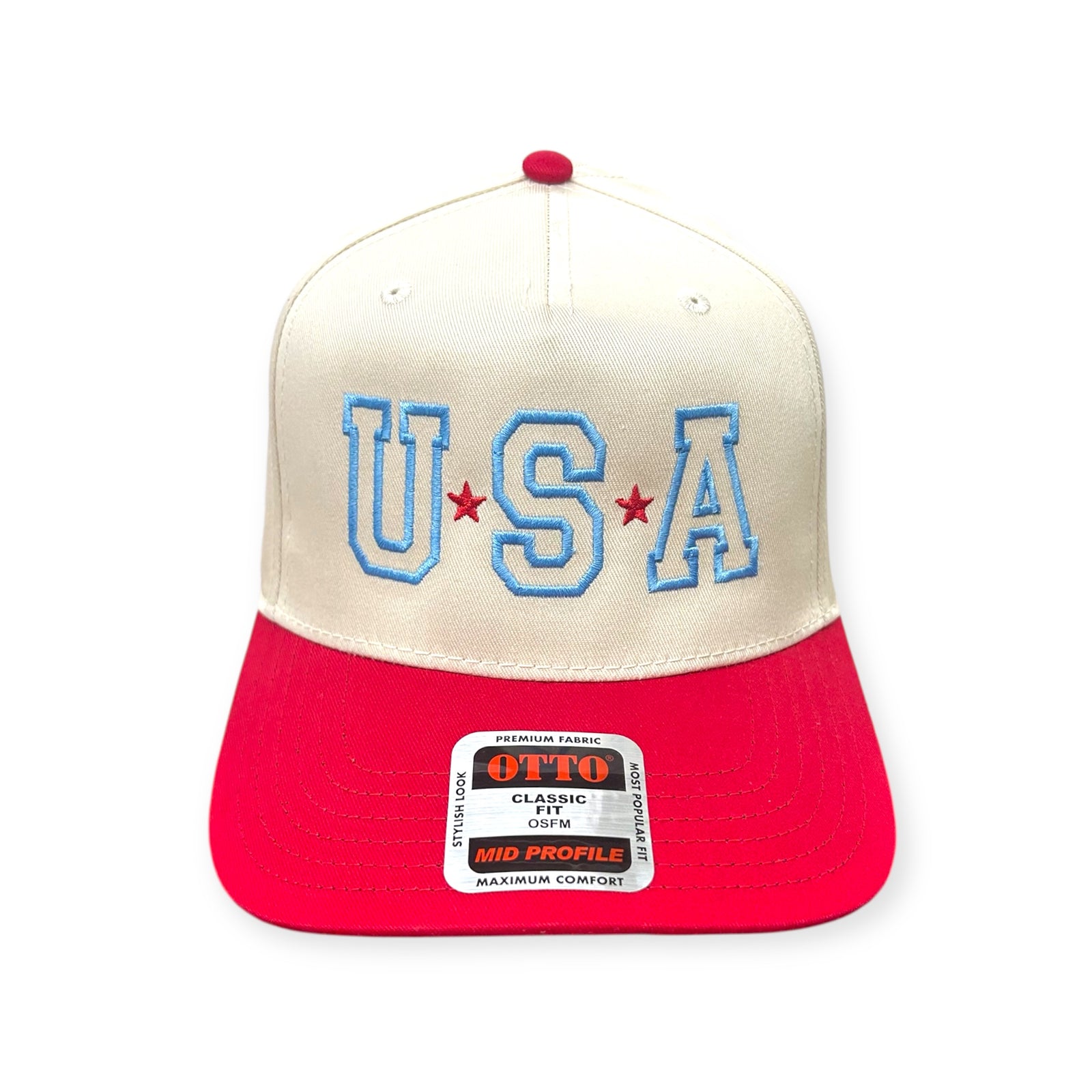USA Embroidery Hat - Otto Cap