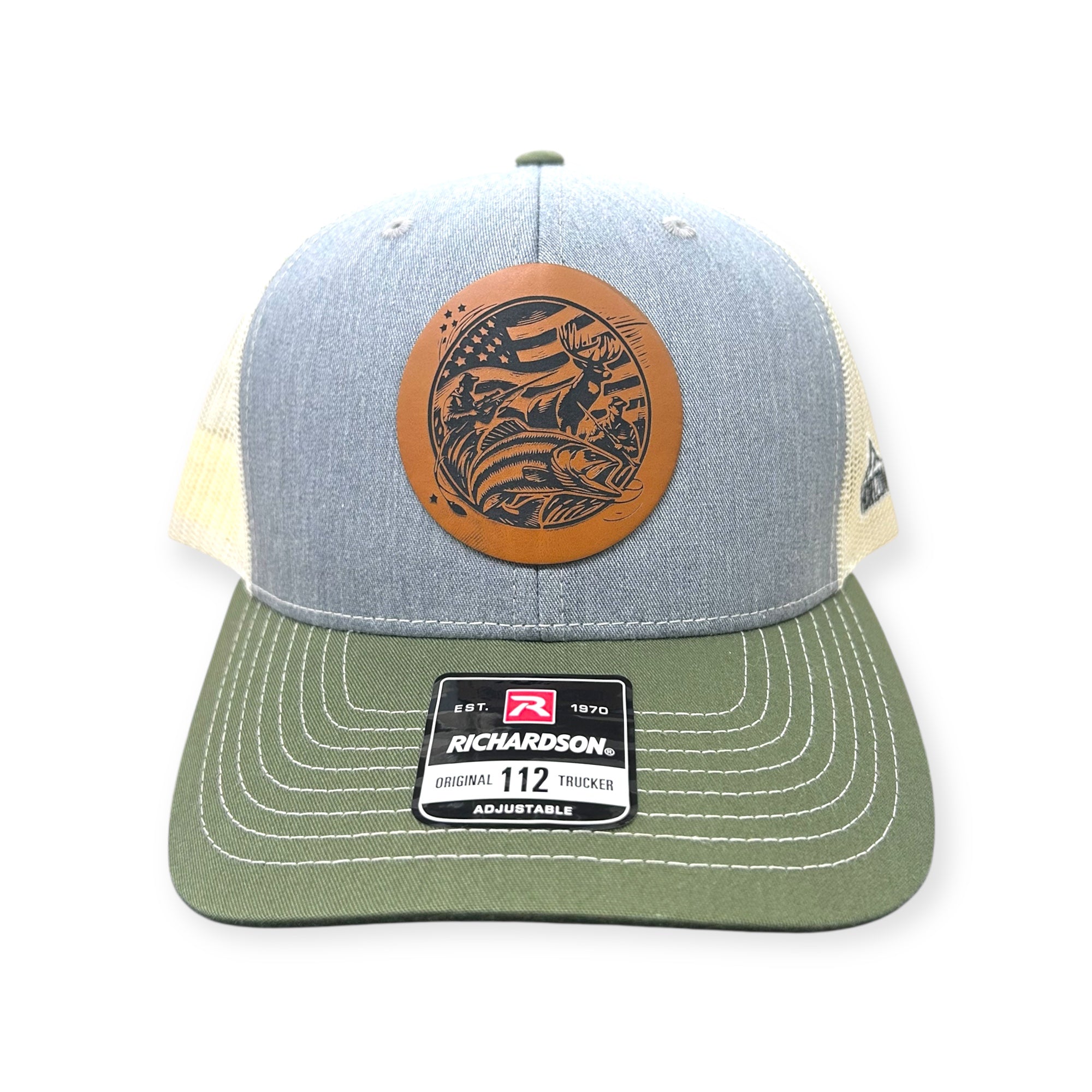Hunting & Fishing Patch Hat - Richardson 112