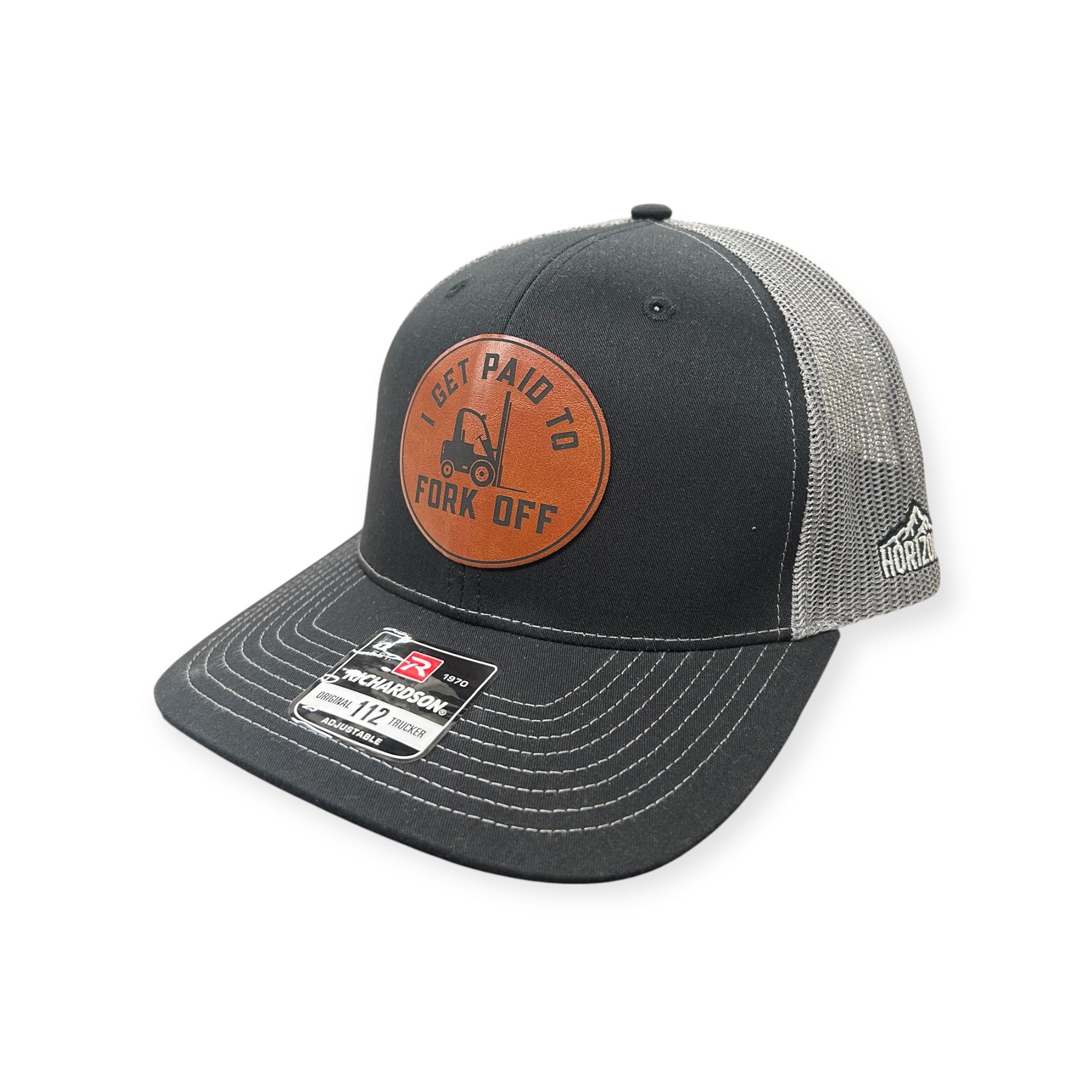 I Get Paid to Fork Off Patch Hat - Richardson 112