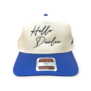 Hello Darlin' Embroidery Hat - Otto Cap