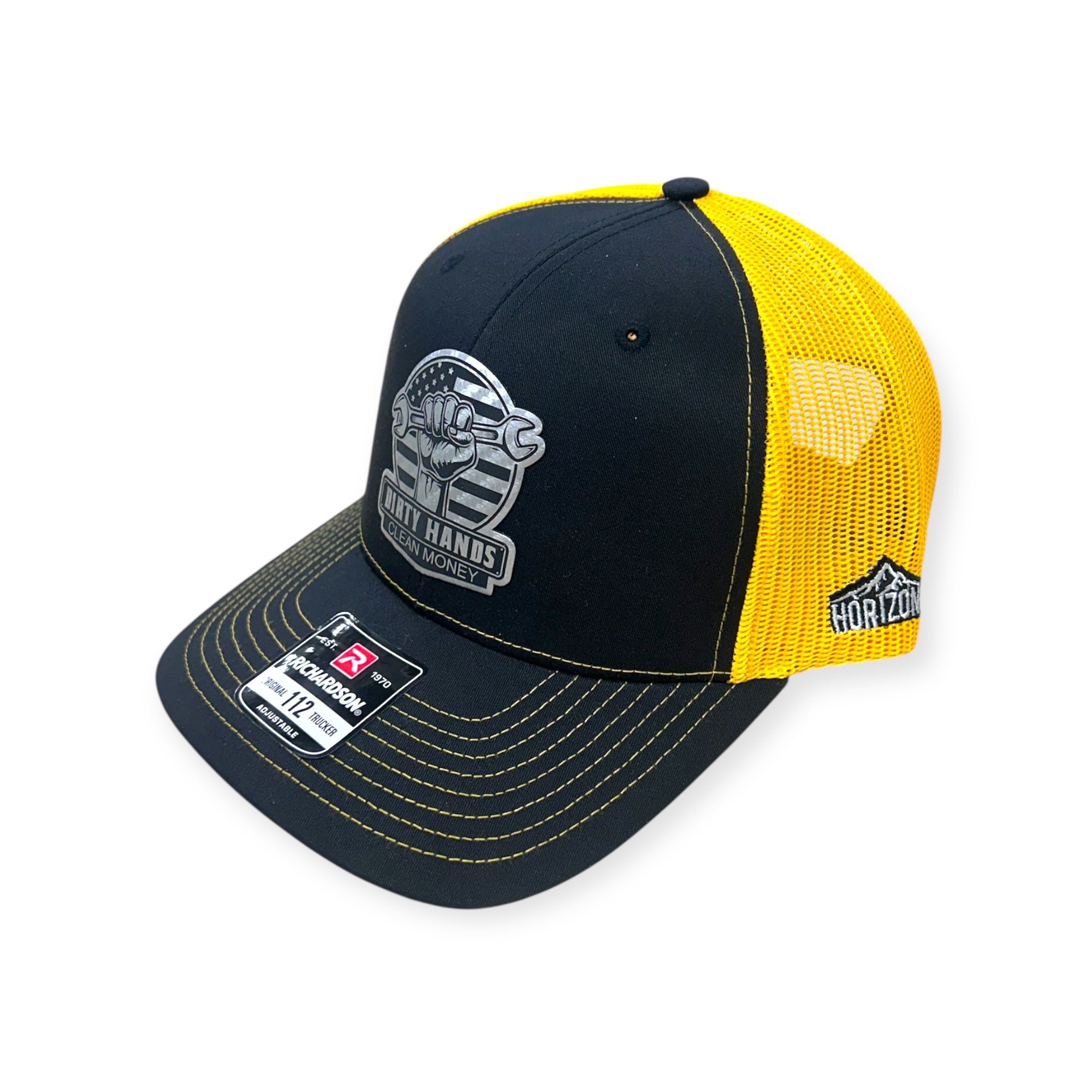Dirty Hands, Clean Money Patch Hat - Richardson 112