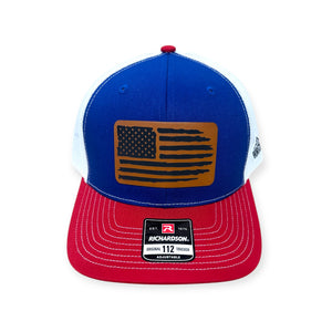 American Flag Patch Hat - Richardson 112