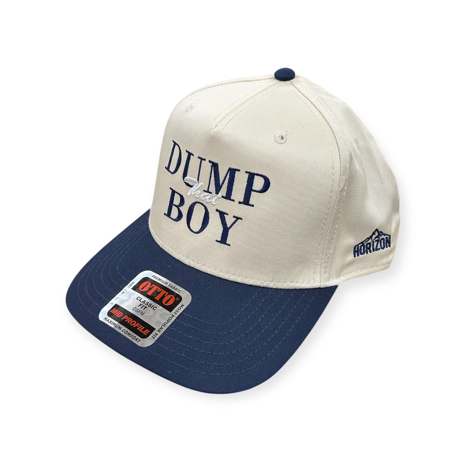 Dump That Boy Embroidery Hat - Otto Cap