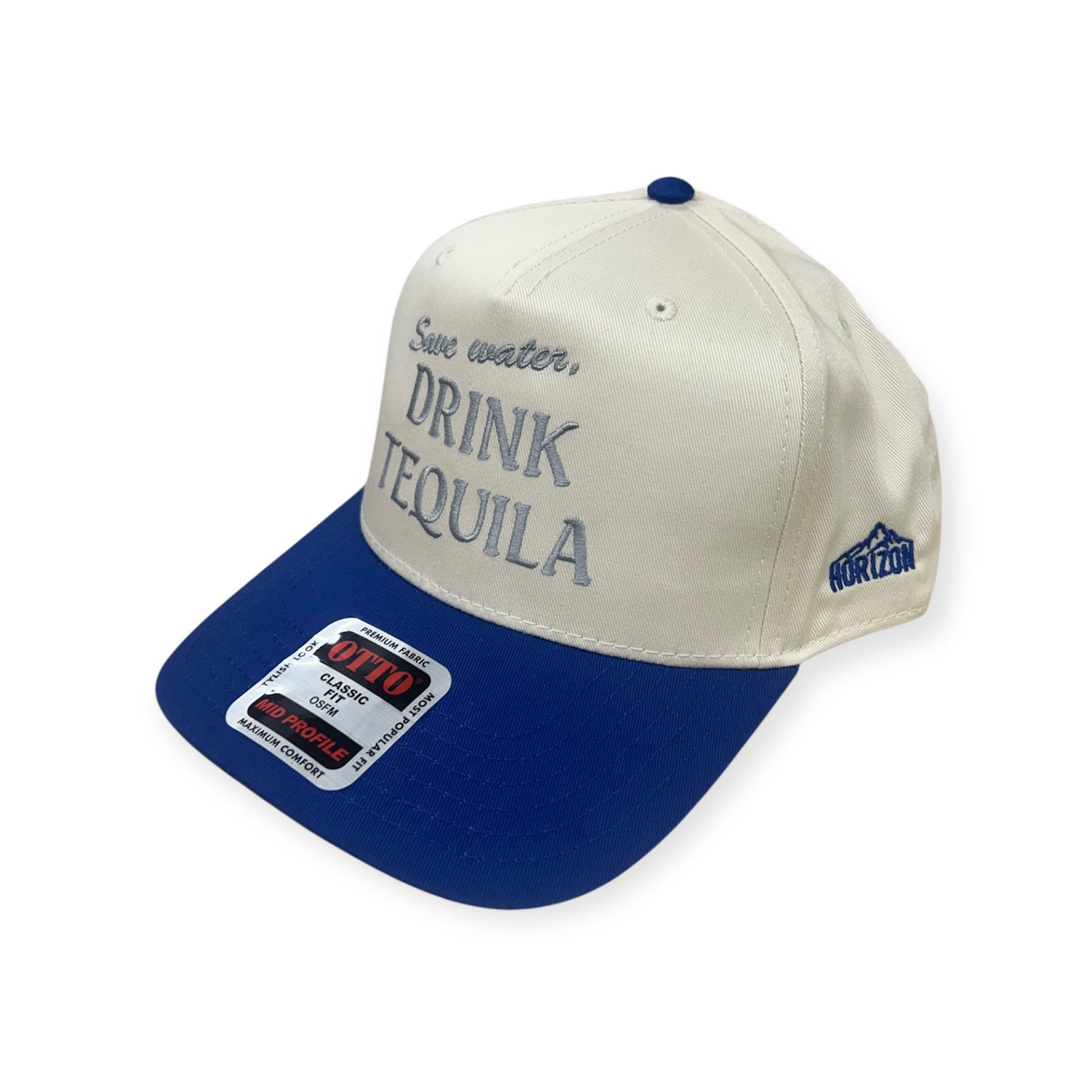 Save Water, Drink Tequila Embroidery Hat - Otto Cap