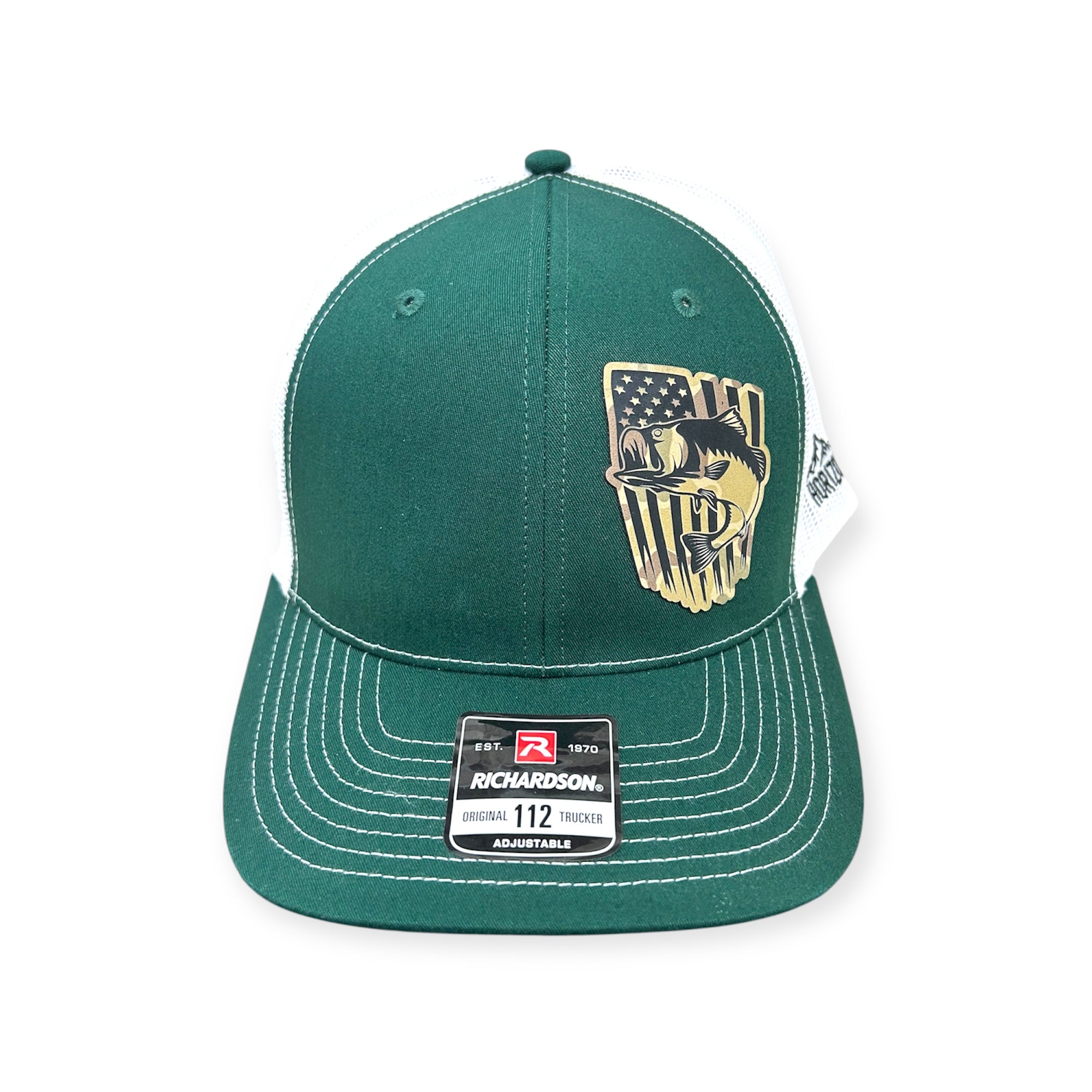 Fish Flag Patch Hat - Richardson 112