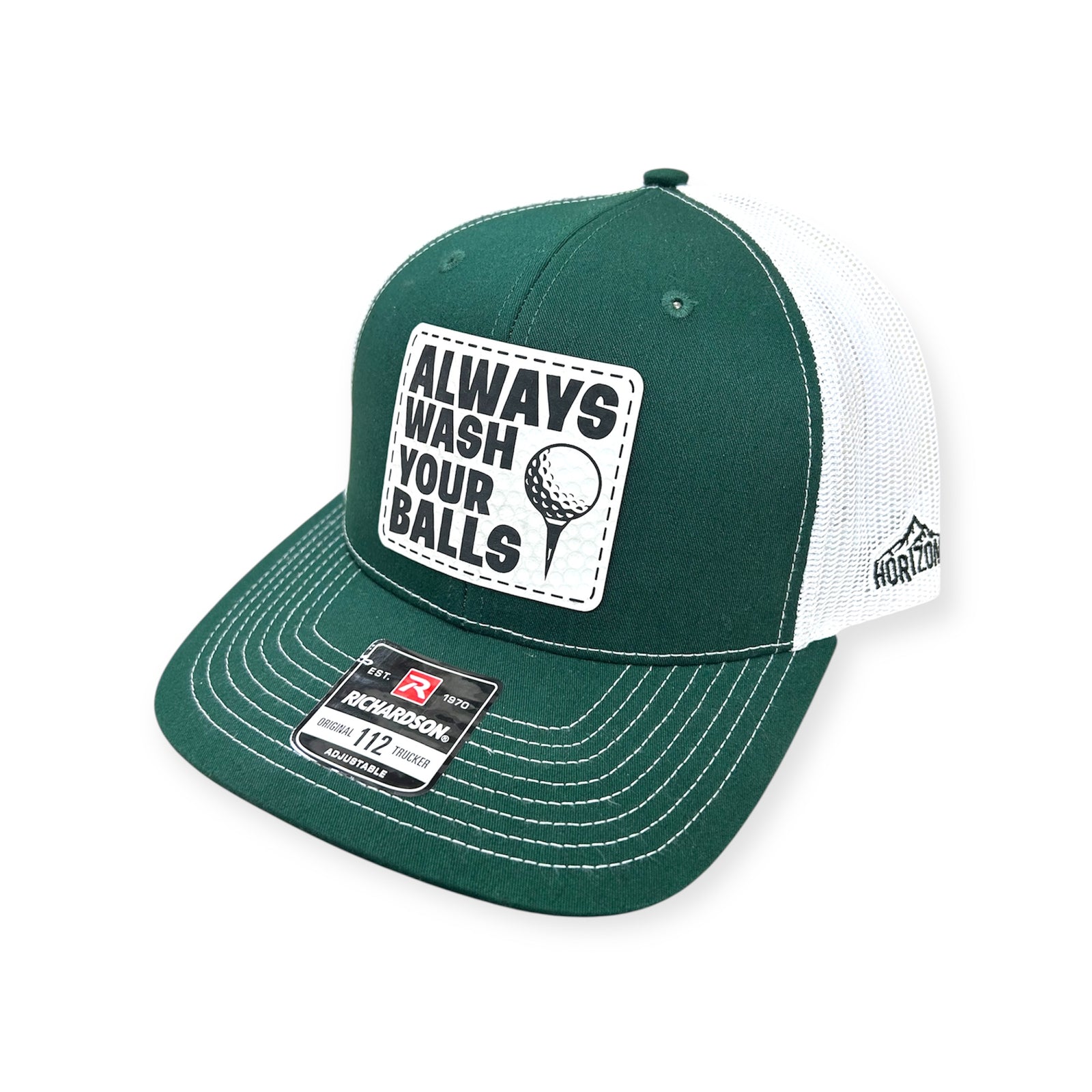 Always Wash Your Balls Patch Hat - Richardson 112