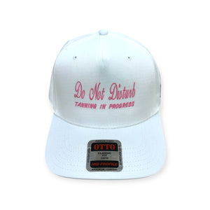 Do Not Disturb, Tanning in Progress Embroidery Hat - Different Styles