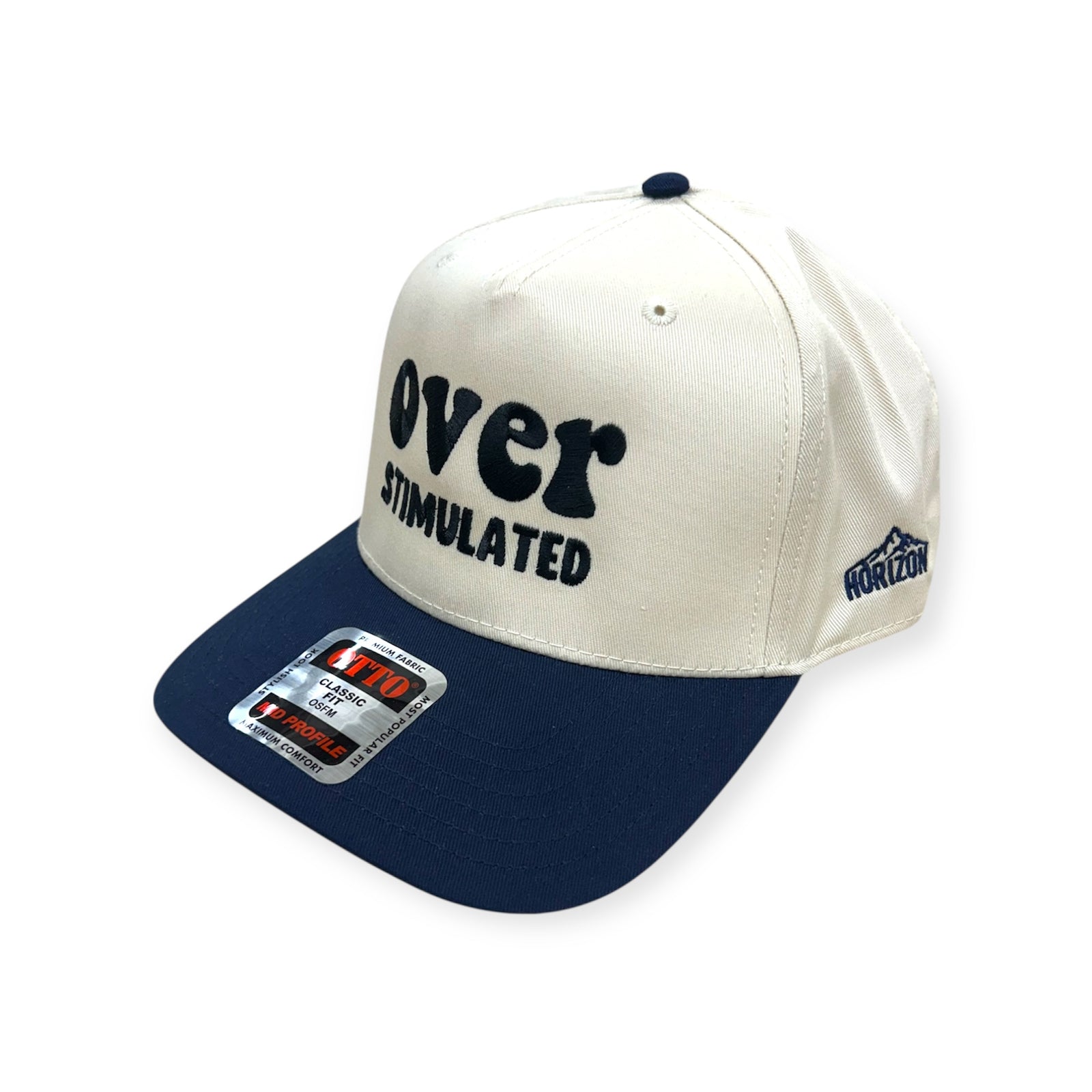 Overstimulated Embroidery Hat - Otto Cap