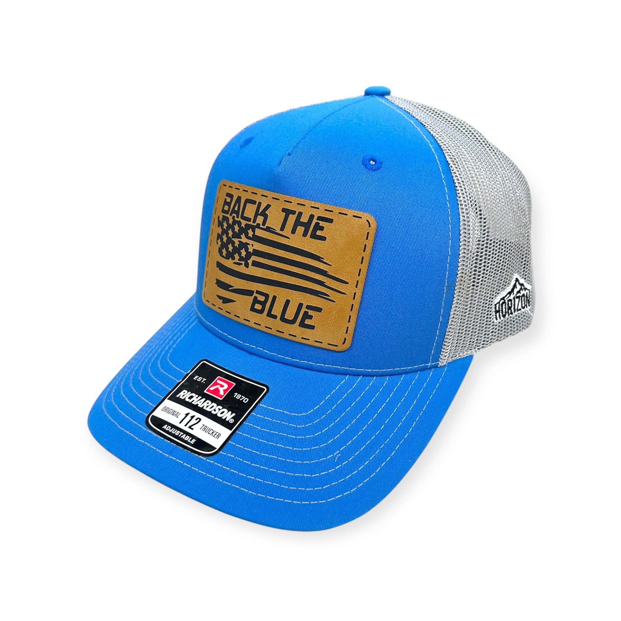 Back the Blue Patch Hat - Richardson 112FP