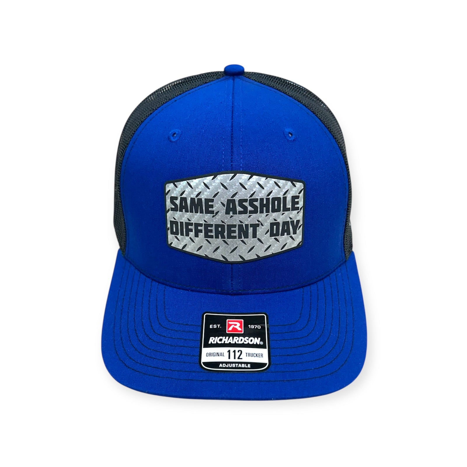 Same Asshole Different Day Patch Hat - Richardson 112