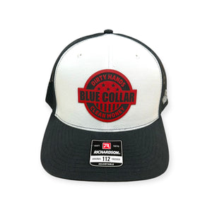 Blue Collar Patch Hat - Richardson 112