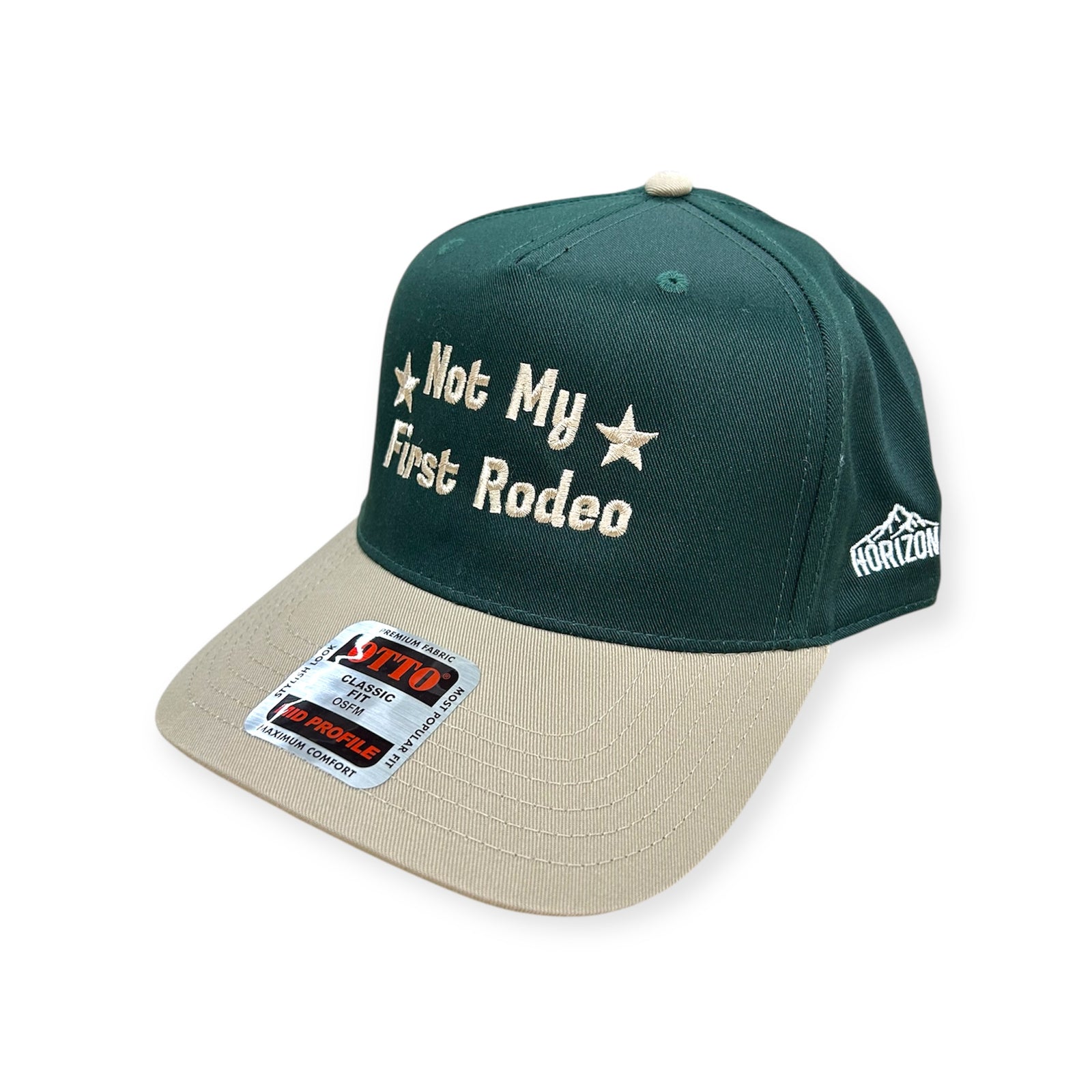 Not My First Rodeo Embroidery Hat - Otto Cap