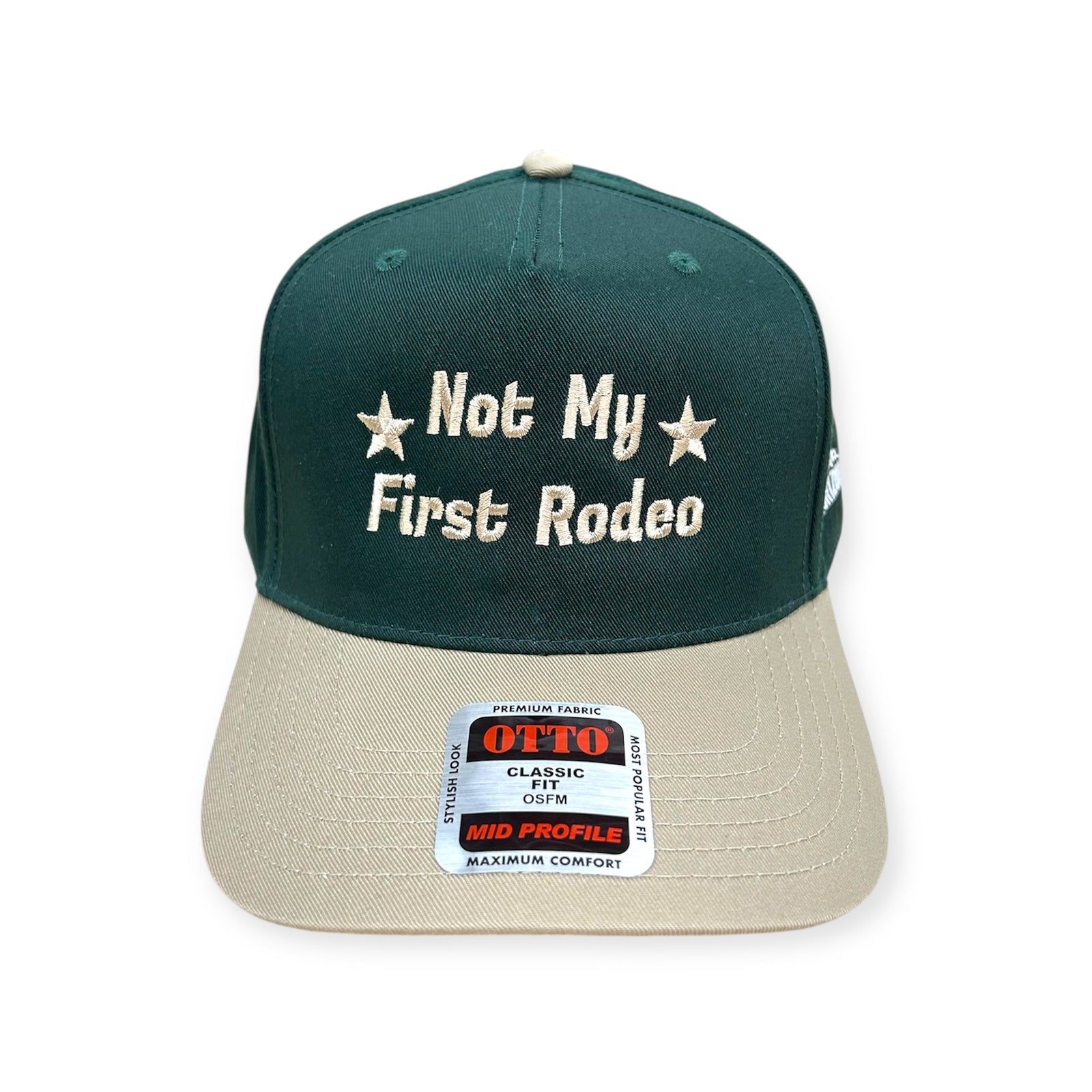 Not My First Rodeo Embroidery Hat - Otto Cap