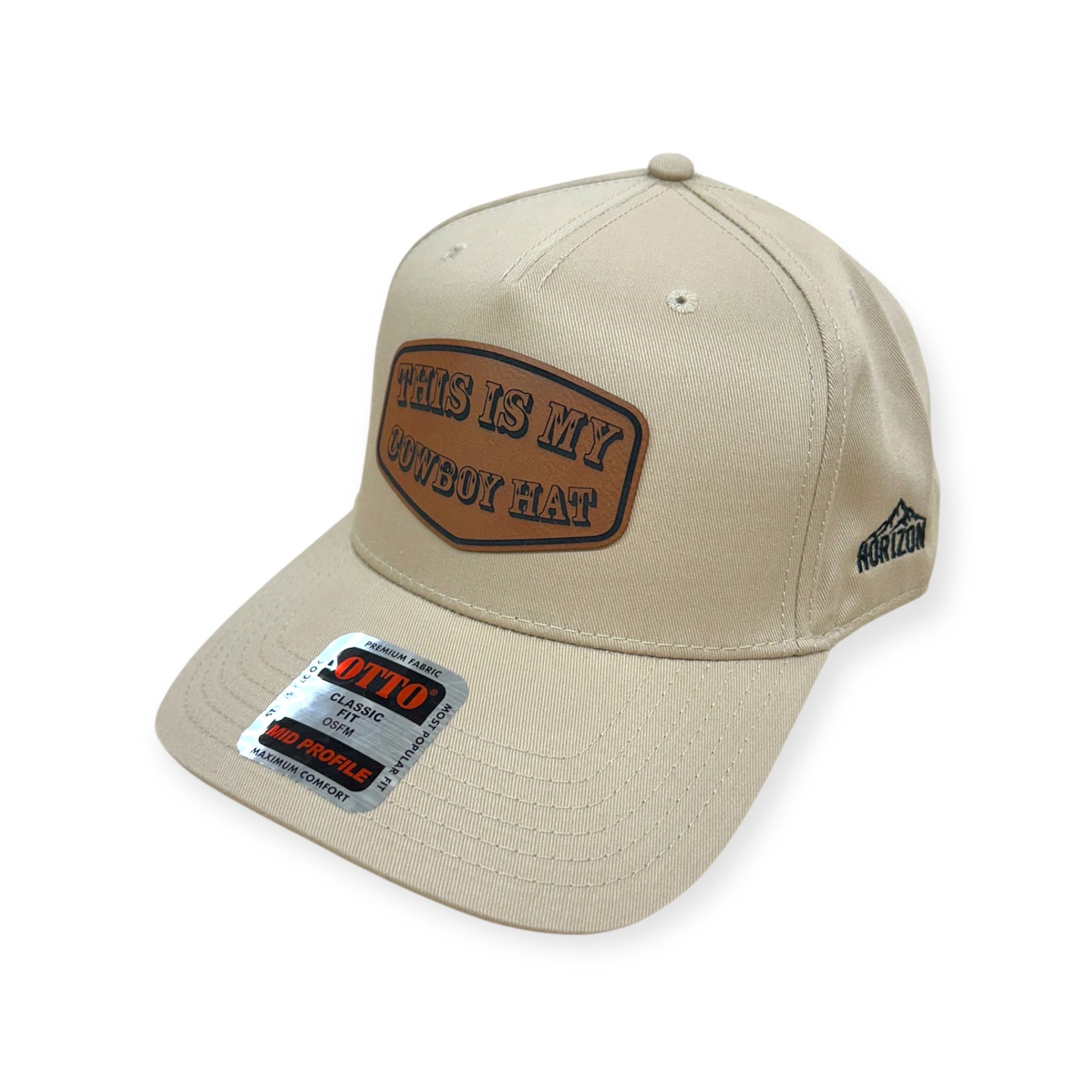 "This Is My Cowboy Hat" Patch Hat - Otto Cap