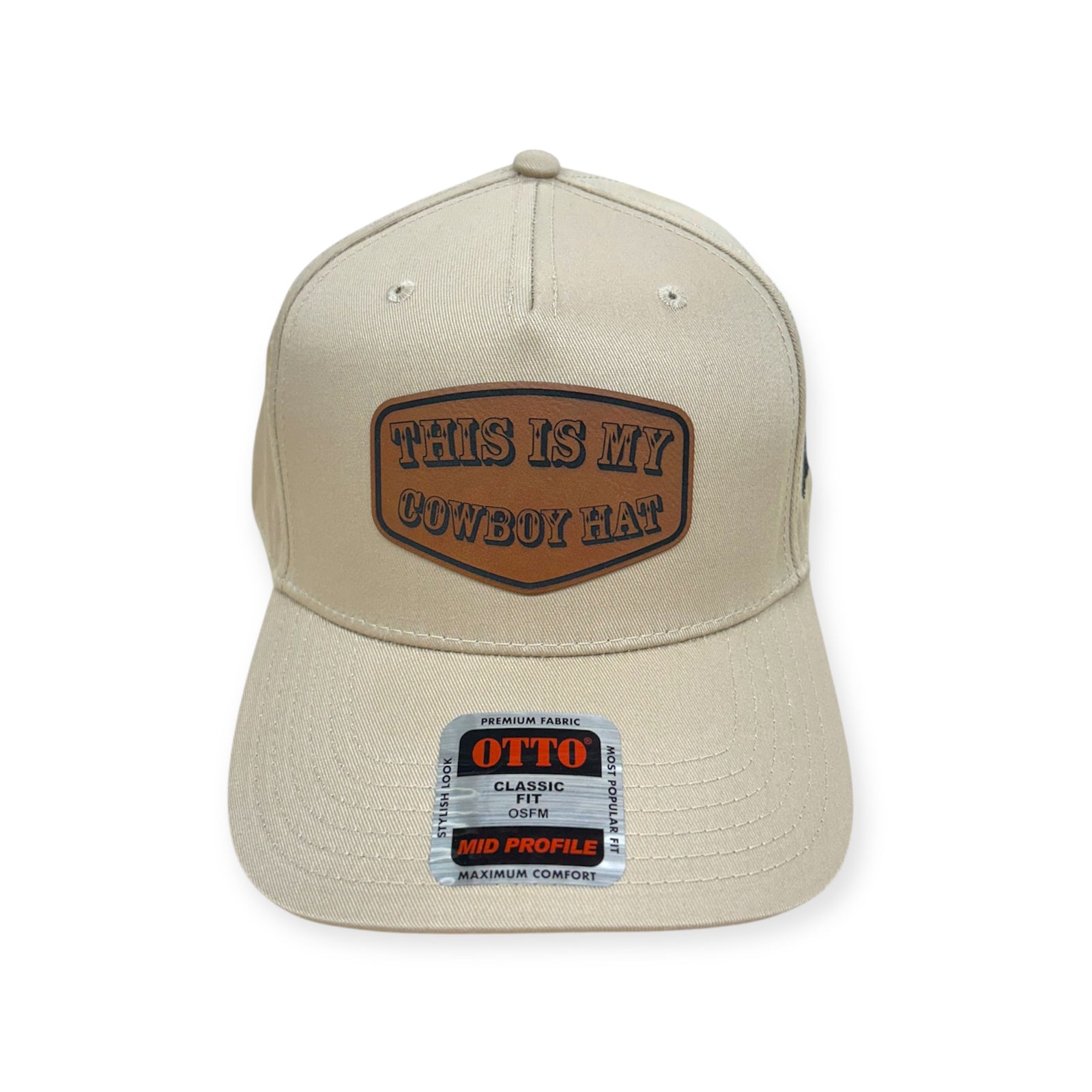 "This Is My Cowboy Hat" Patch Hat - Otto Cap