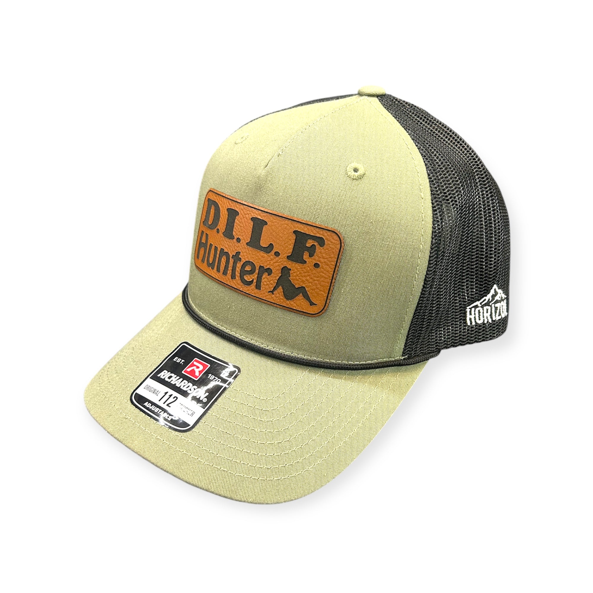 DILF Hunter Patch Hat - Richardson 112FPR Five Panel Rope Hat
