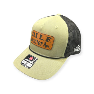 DILF Hunter Patch Hat - Richardson 112FPR Five Panel Rope Hat