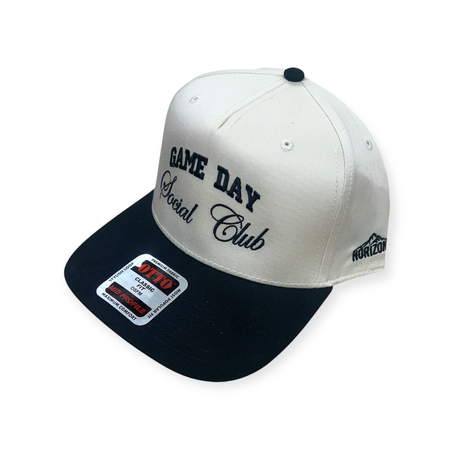 Game Day Social Club Embroidery Hat - Otto Cap