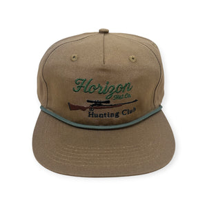 Horizon Hunting Club Hat - Vintage Rope Snapback