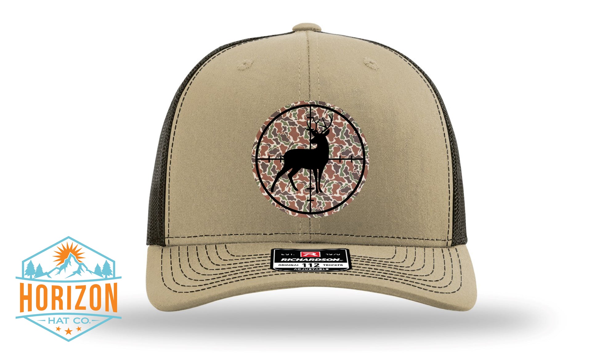 Deer Scope Patch Hat - Richardson 112