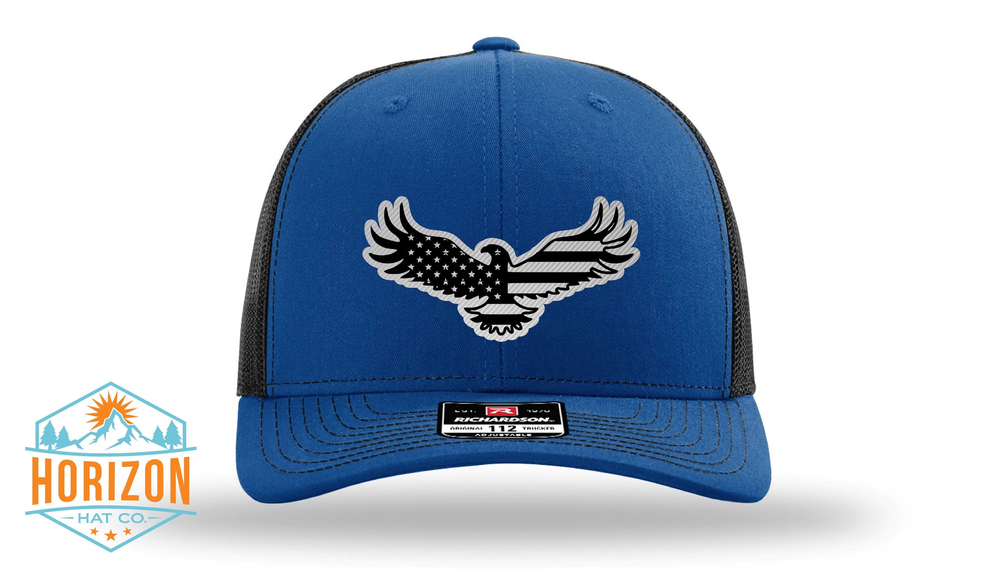 Eagle Flag Patch Hat - Richardson 112